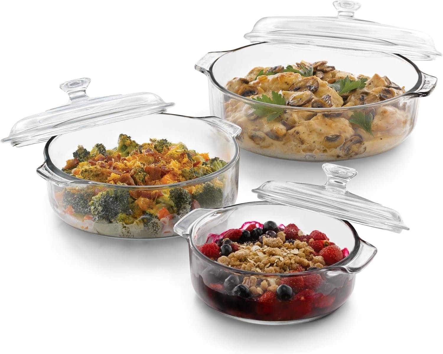 Libbey Baker’s Basics 3-Piece Glass Casserole Dishes Review